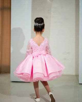 Lucas Pink Girl's Evening Dress
