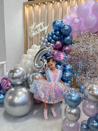 Olesya Sequin Pink Dress