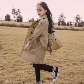 Trench Coat Unisex Mink Vintage