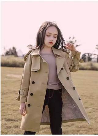 Trench Coat Unisex Mink Vintage