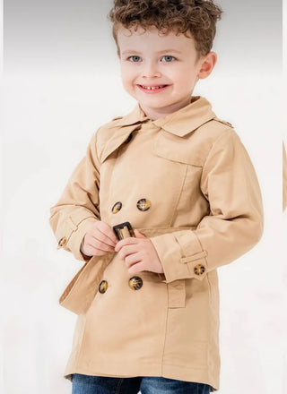 Trench Coat Unisex Mink Vintage