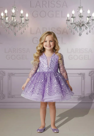 Alyona Purple / Lilac Girl's Dress