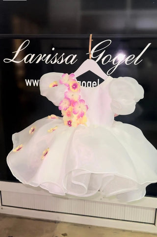 Carolin 3D Floral Motif Dress