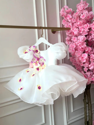 Carolin 3D Floral Motif Dress